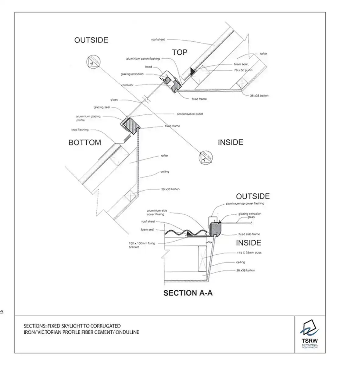Fixed SK to corrugated victorian